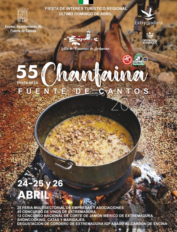 Fuente de Cantos celebra la 55 Fiesta de la Chanfaina este próximo fin de semana