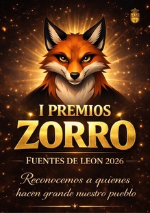 Ya está abierta la votación final de la I Edición de los Premios Zorro de Fuentes de León