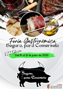 Segura de León vuelve a conquistar el paladar con la VII edición de la Feria Gastronómica `Segura, para comérsela´