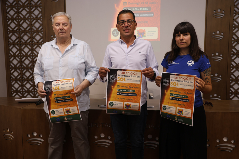 Fregenal de la Sierra celebrará el próximo domingo el Día Internacional del Sol con una observación astronómica especial