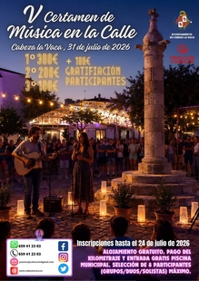 Cabeza la Vaca abre las inscripciones para el V Certamen de Música en la Calle con premios y ayudas para los participantes