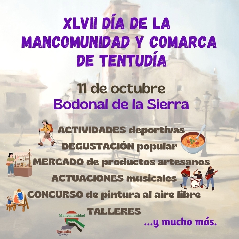 Presentada la programación del XLVII Día de la Mancomunidad y Comarca de Tentudía 