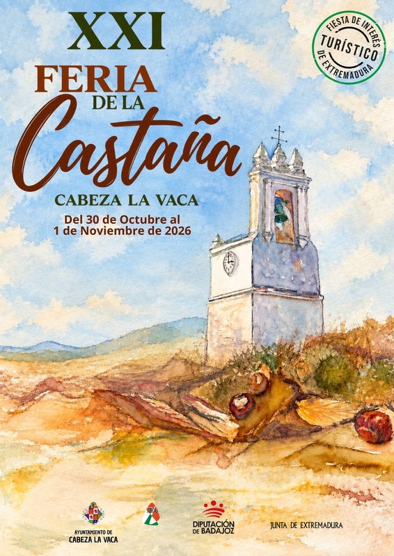 El Ayuntamiento de Cabeza la Vaca inicia los preparativos de la XXI Feria de la Castaña, que se inaugurará el 30 de octubre en la Casa de la Cultura