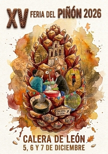 Calera de León ya tiene cartel ganador para anunciar la XV Feria del Piñón 